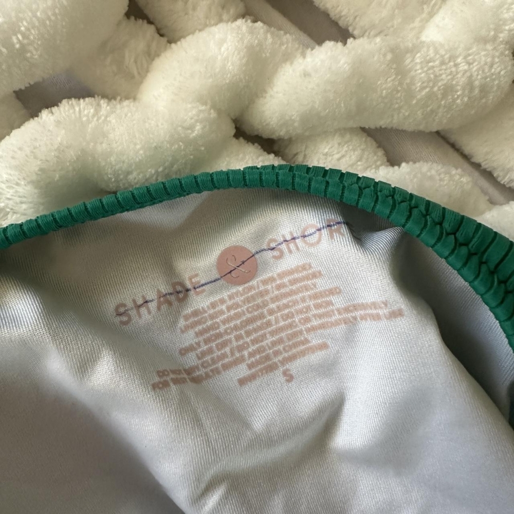 Shade & Shore Women's Green Ribbed Underwire Bikini Sets - Picture 5 of 5